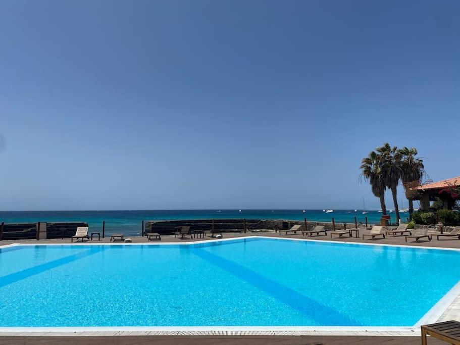 Porto Antigo - Charming & Peaceful Apartment Overlooking Pool And Sea 圣玛丽亚 外观 照片